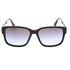 Calvin Klein Black Framed Grey Violet Gradient Lensed Sunglasses One Size